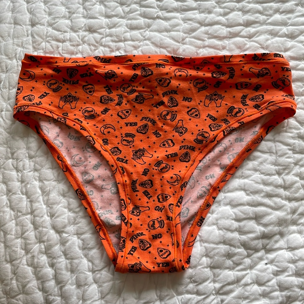 VS Pink Halloween Cotton Cheeky Panty